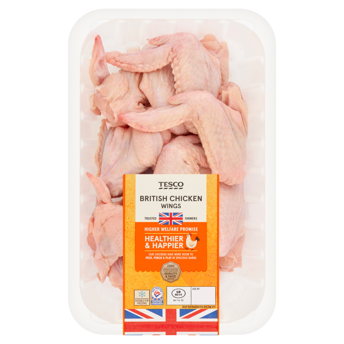 Tesco British Chicken Wings 1kg