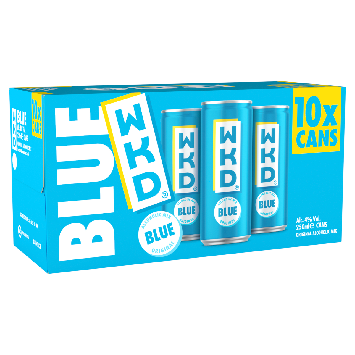 WKD 10 Alcoholic Mix Blue Original 250ml