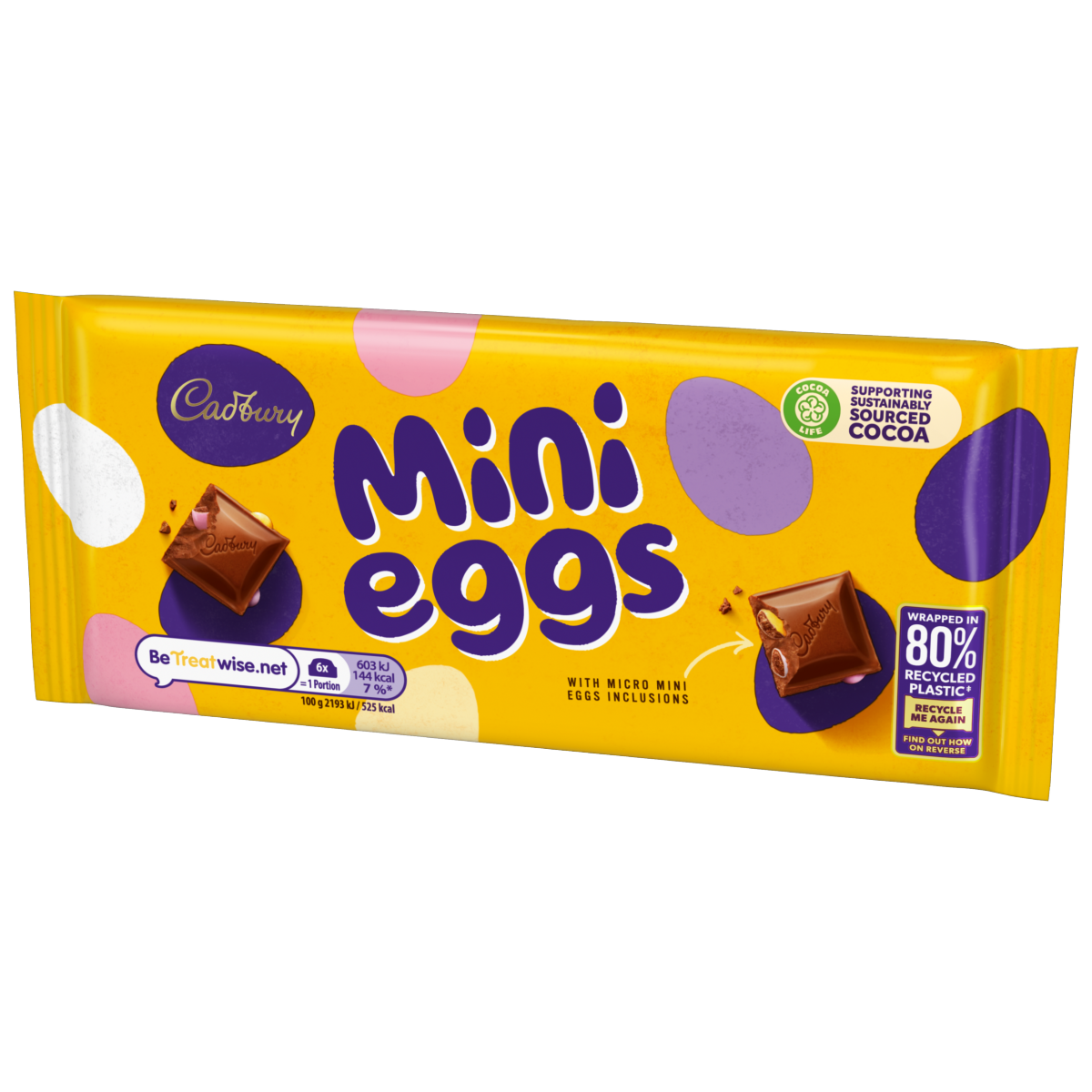 Cadbury Mini Eggs Chocolate Bar 110g