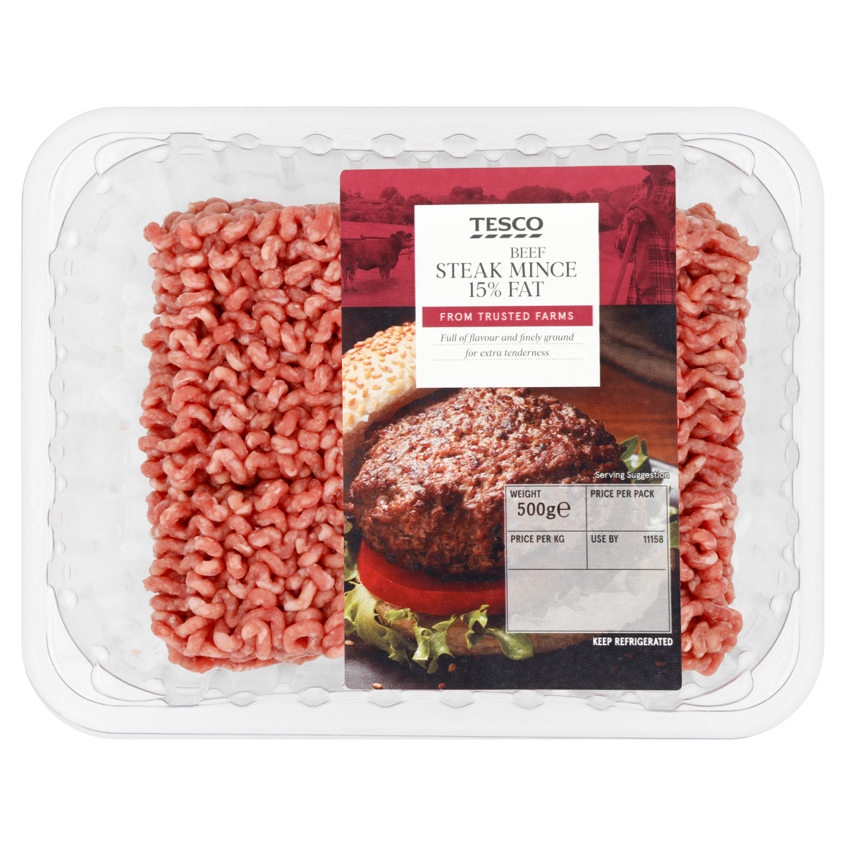 Tesco Beef Steak Mince 500g
