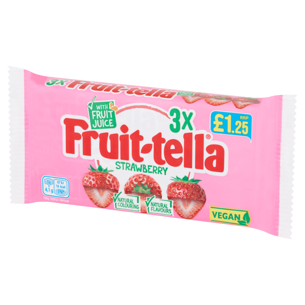 Fruit-tella Strawberry 3 x 41g