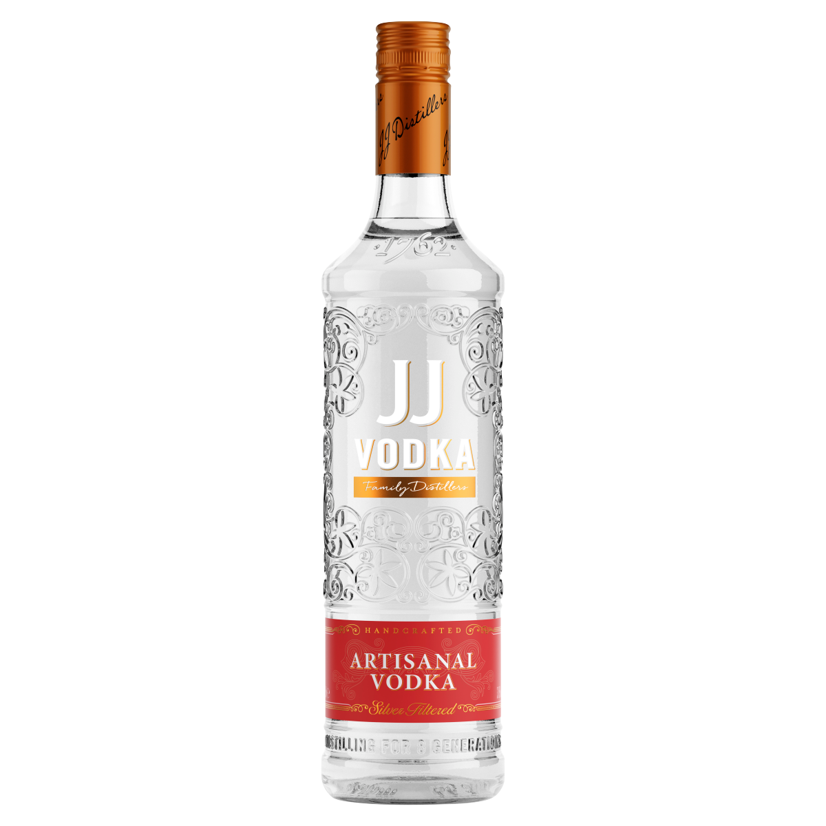 JJ Artisanal Vodka 1 Litre