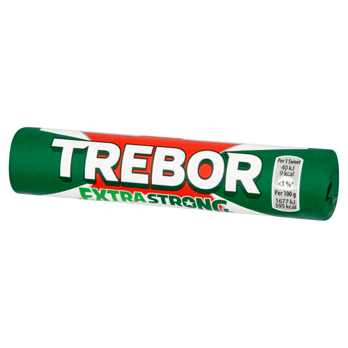 Trebor Extra Strong Peppermint Mints Roll 41.3g