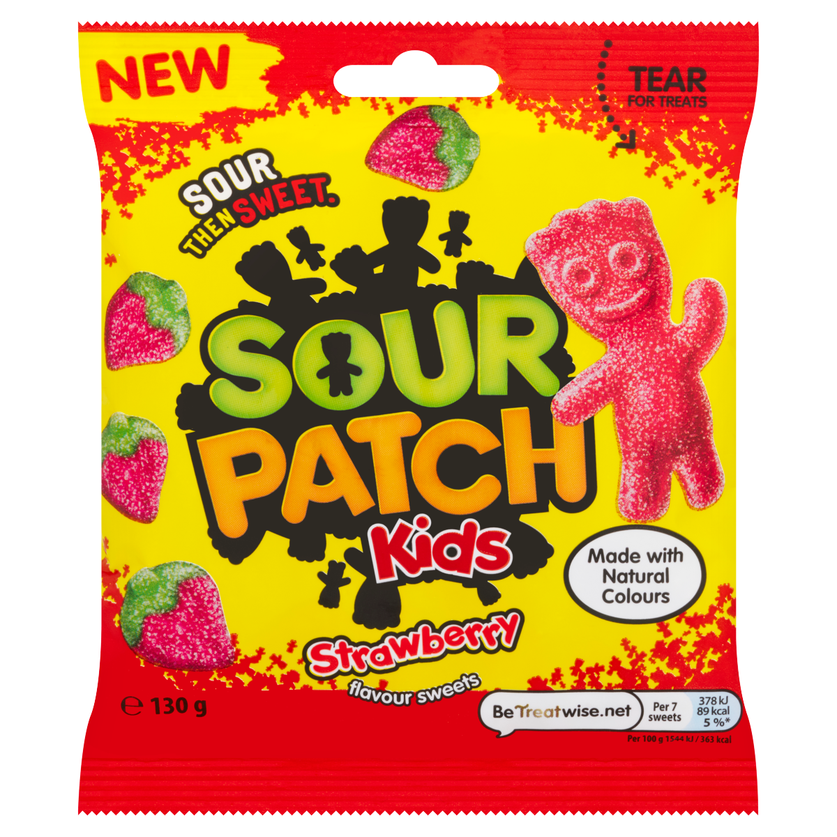 Sour Patch Kids Strawberry Flavour Sweets 130g