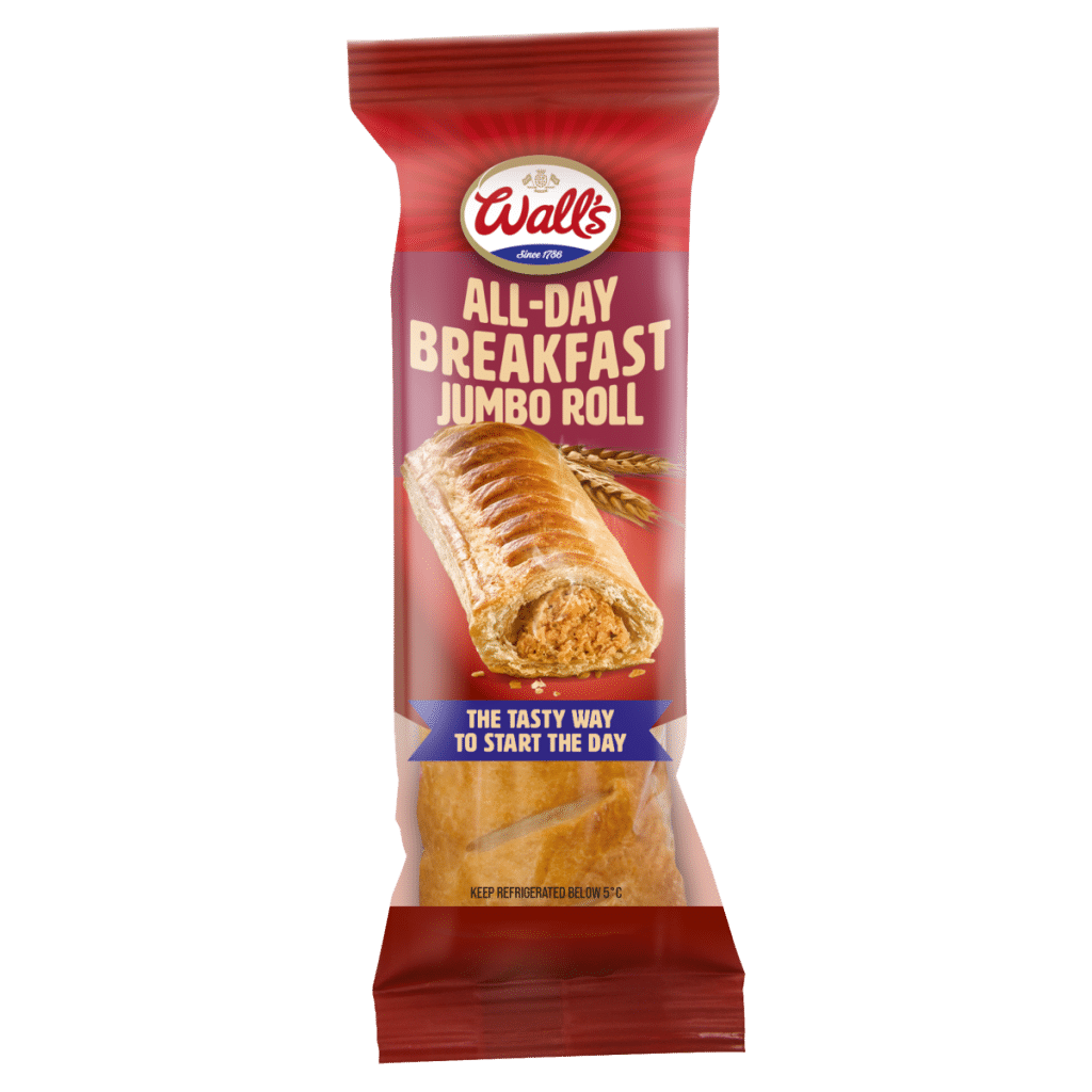 Wall’s All-Day Breakfast Jumbo Roll 130g