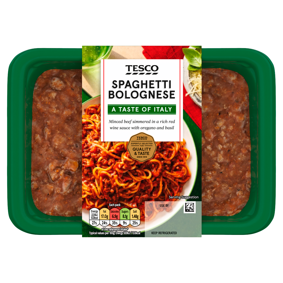 Tesco Spaghetti Bolognese 400g
