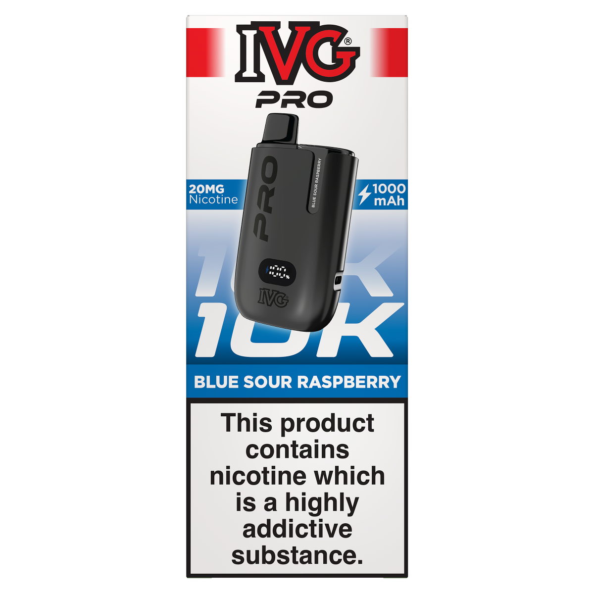 IVG Pro Blue Sour Raspberry 20mg/ml