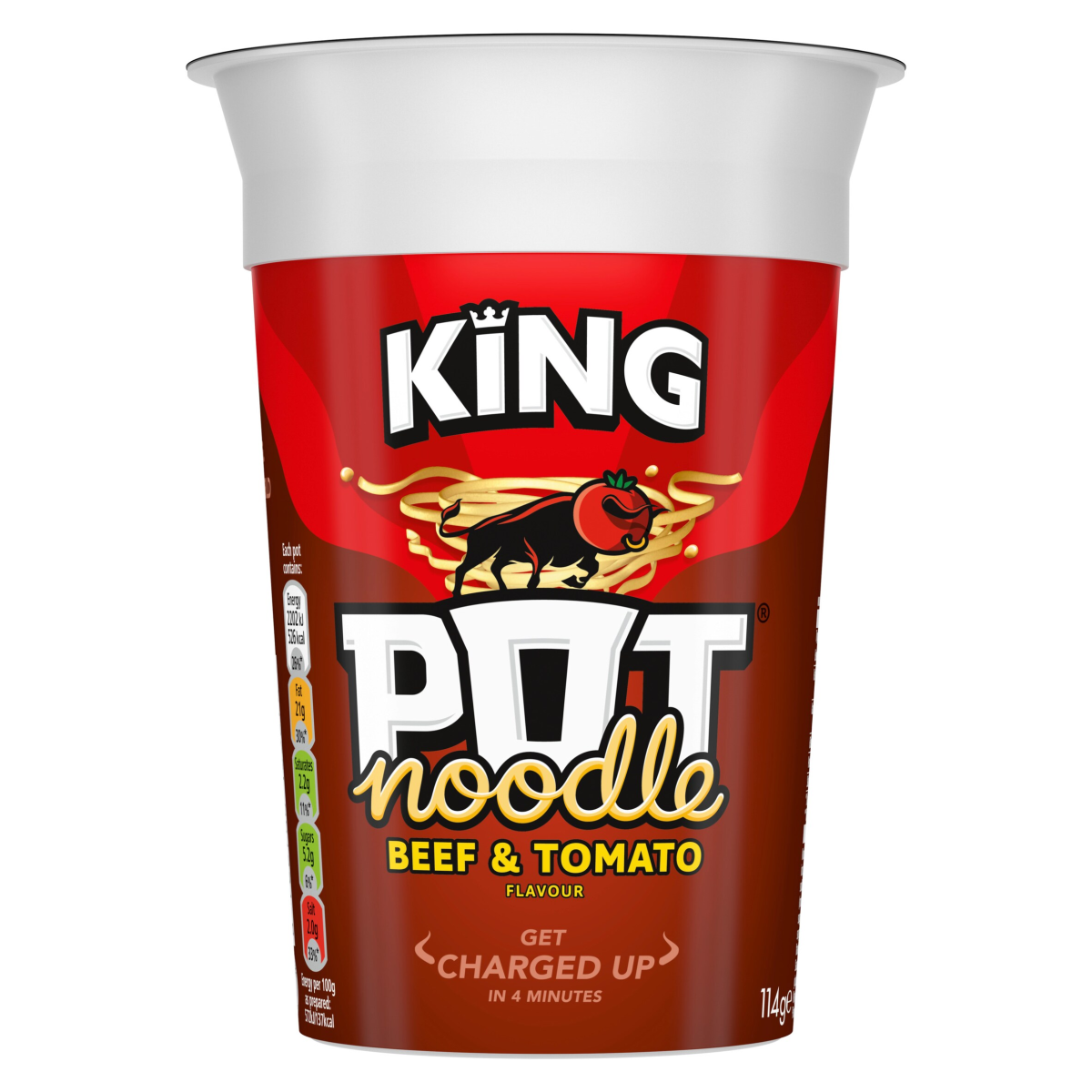 Pot Noodle  King Pot Noodle Beef & Tomato 114 g