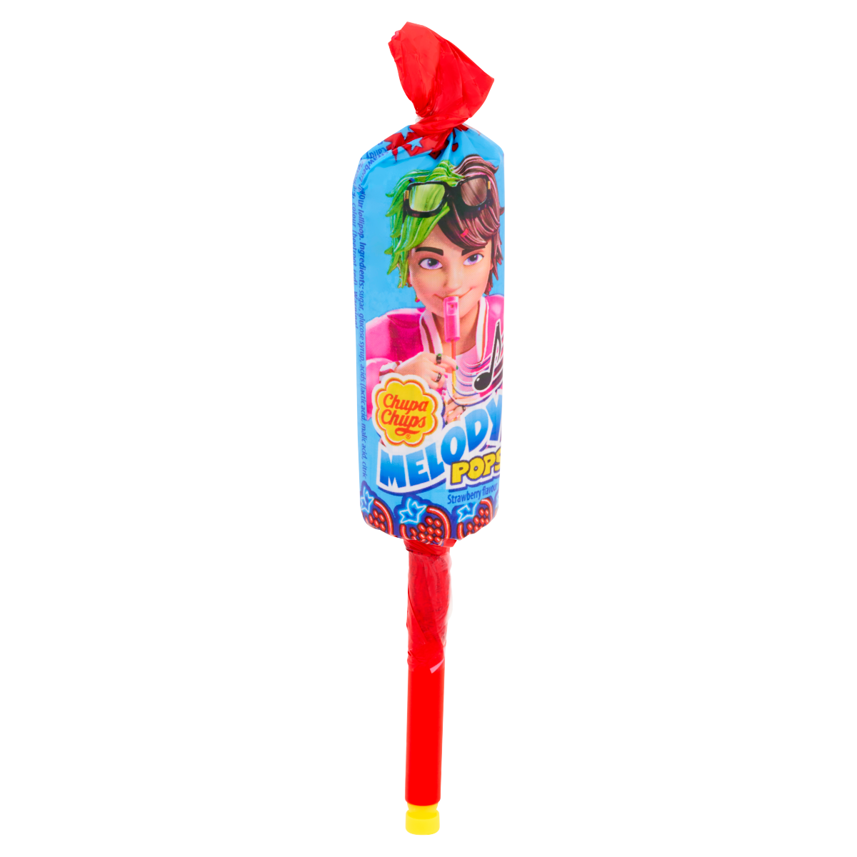 Chupa Chups Melody Pops Strawberry Flavour 15g