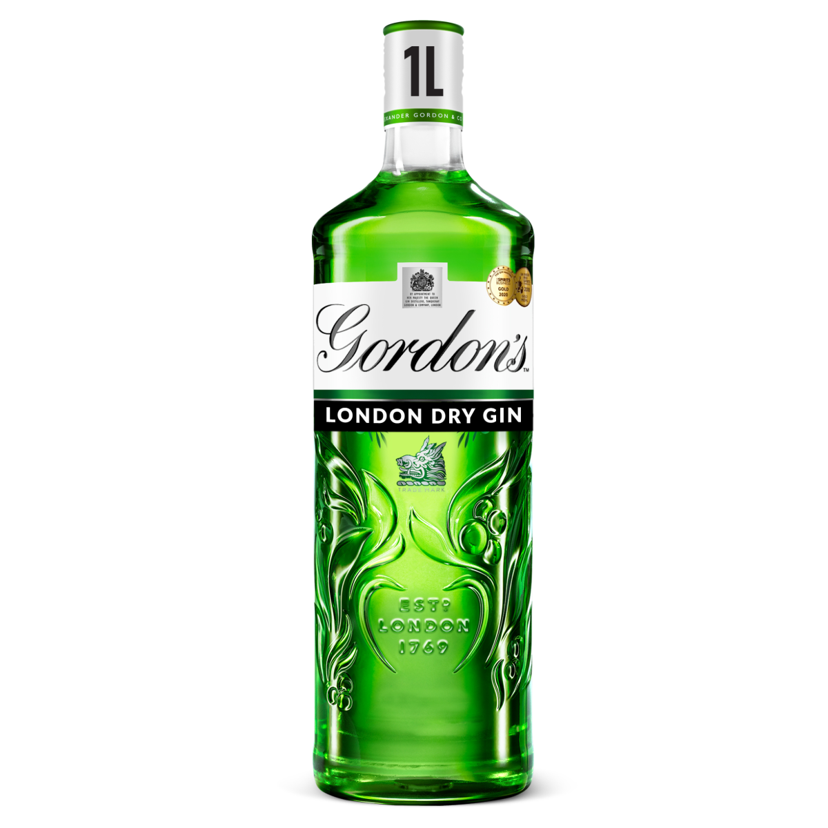 Gordon’s Special Dry London Gin 37.5% vol 1L