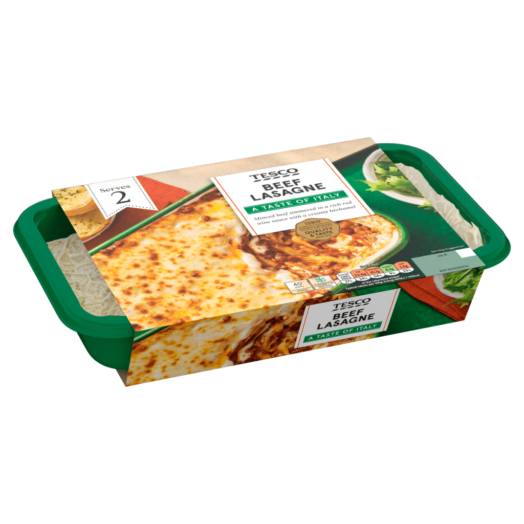 Tesco Beef Lasagne 750g