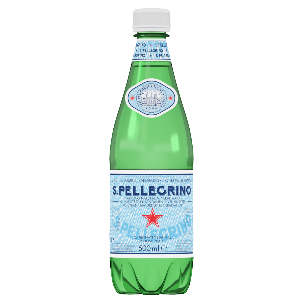 San Pellegrino Sparkling Natural Mineral Water 500ml