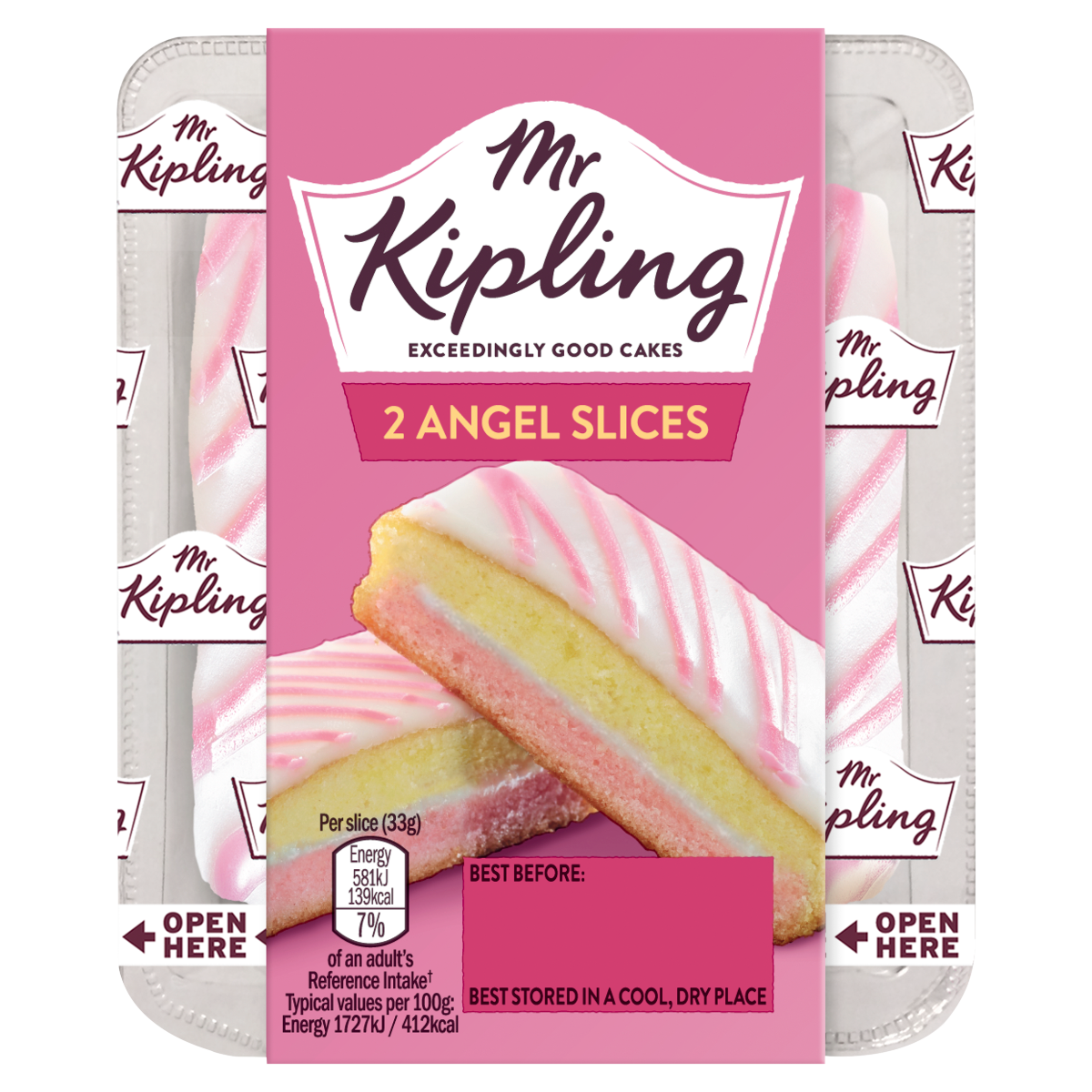Mr Kipling 2 Angel Slices