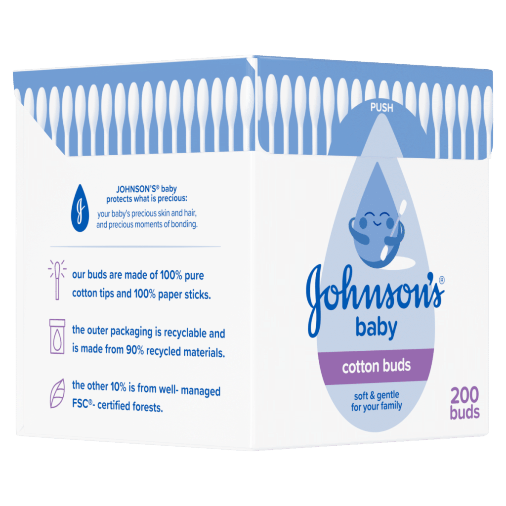 Johnson’s Baby Cotton Buds 200 Pieces