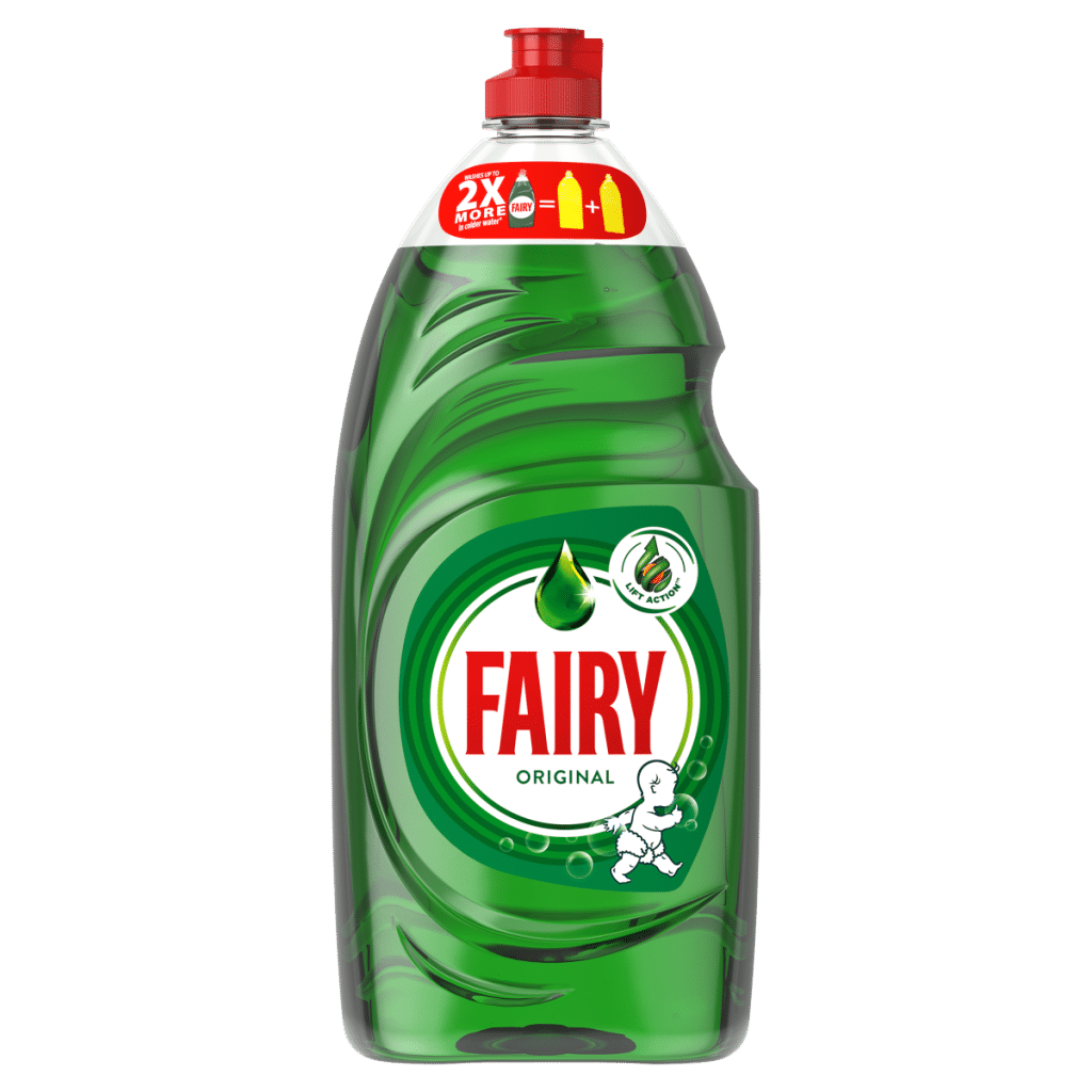 Fairy Original Washing Up Liquid Green with LiftAction 1015 ML