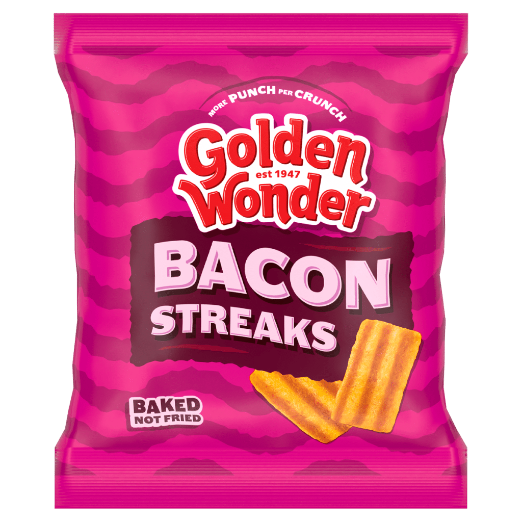 Golden Wonder Bacon Streaks 150g