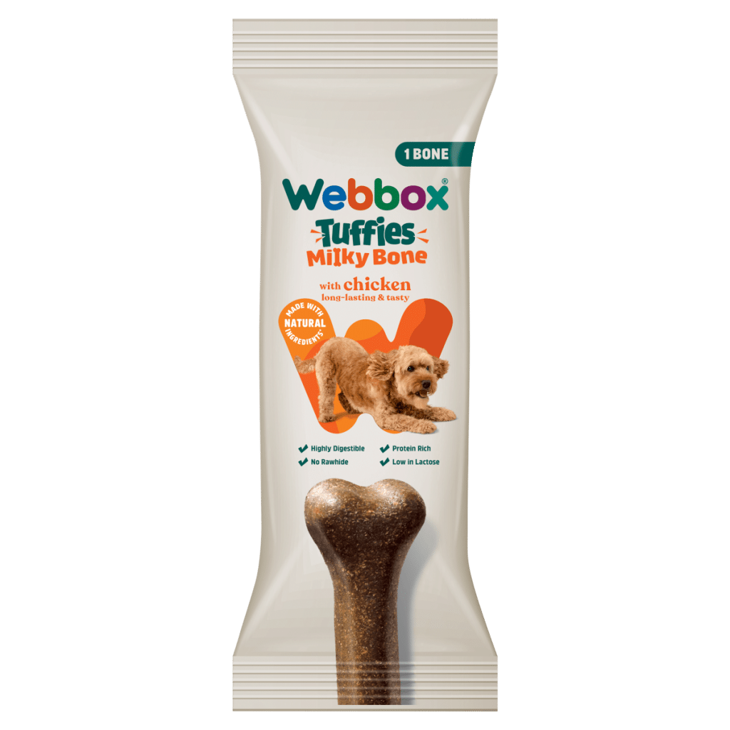 Webbox Tuffies Milky Bone with Chicken 90g