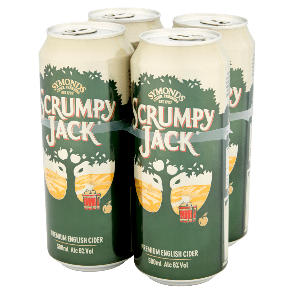 Scrumpy Jack Premium British Cider 4 x 500ml Cans
