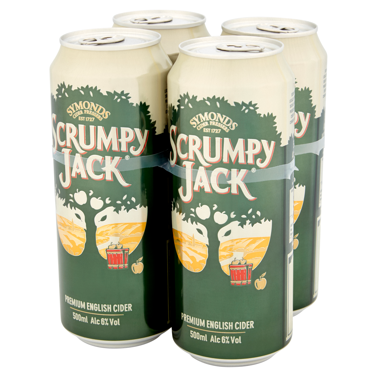Scrumpy Jack Premium British Cider 4 x 500ml Cans