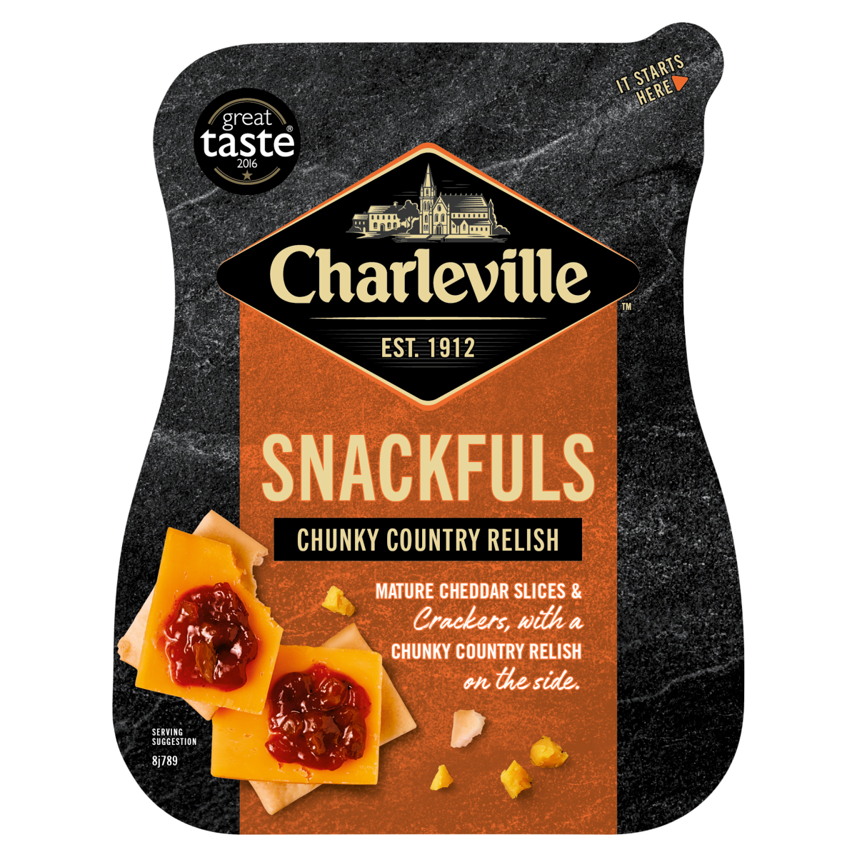 Charleville Snackfuls Chunky Country Relish 72g