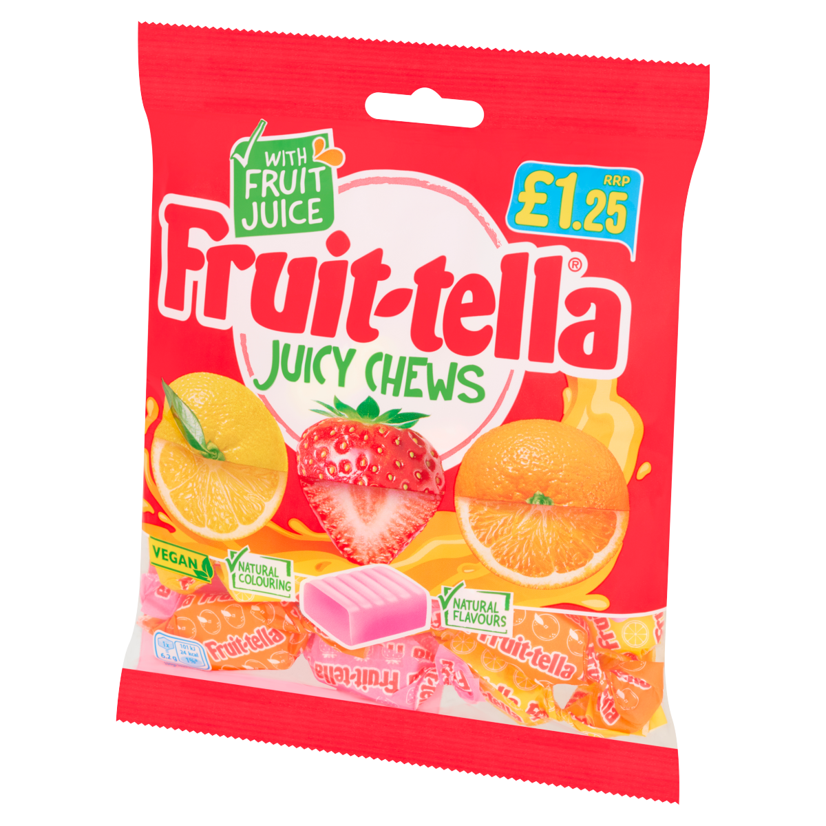 Fruit-tella Juicy Chews 135g