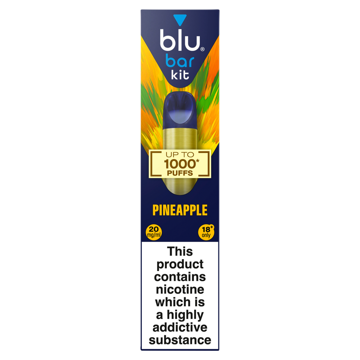 blu bar kit Pineapple 20mg/ml