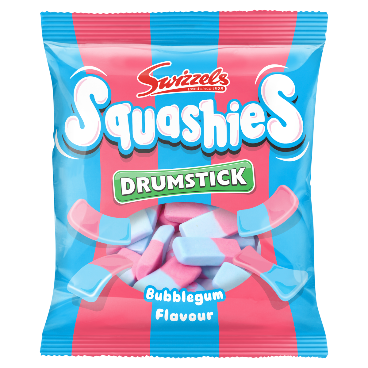 Swizzels Drumstick Squashies Bubblegum Flavour 120g