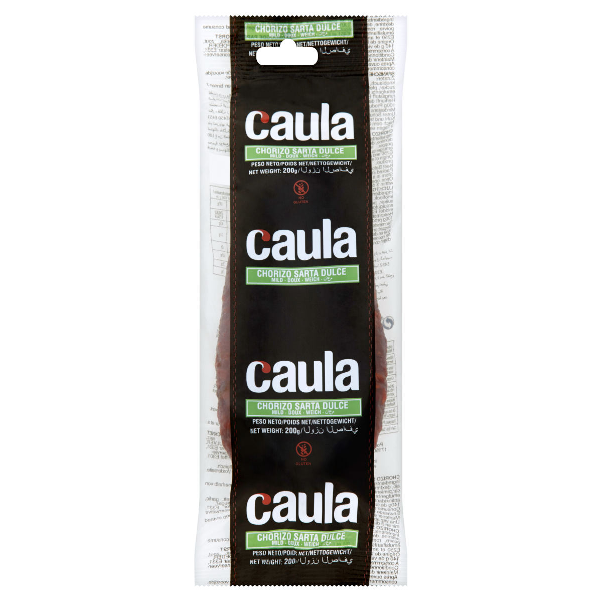 Caula Mild Chorizo Ring 200g