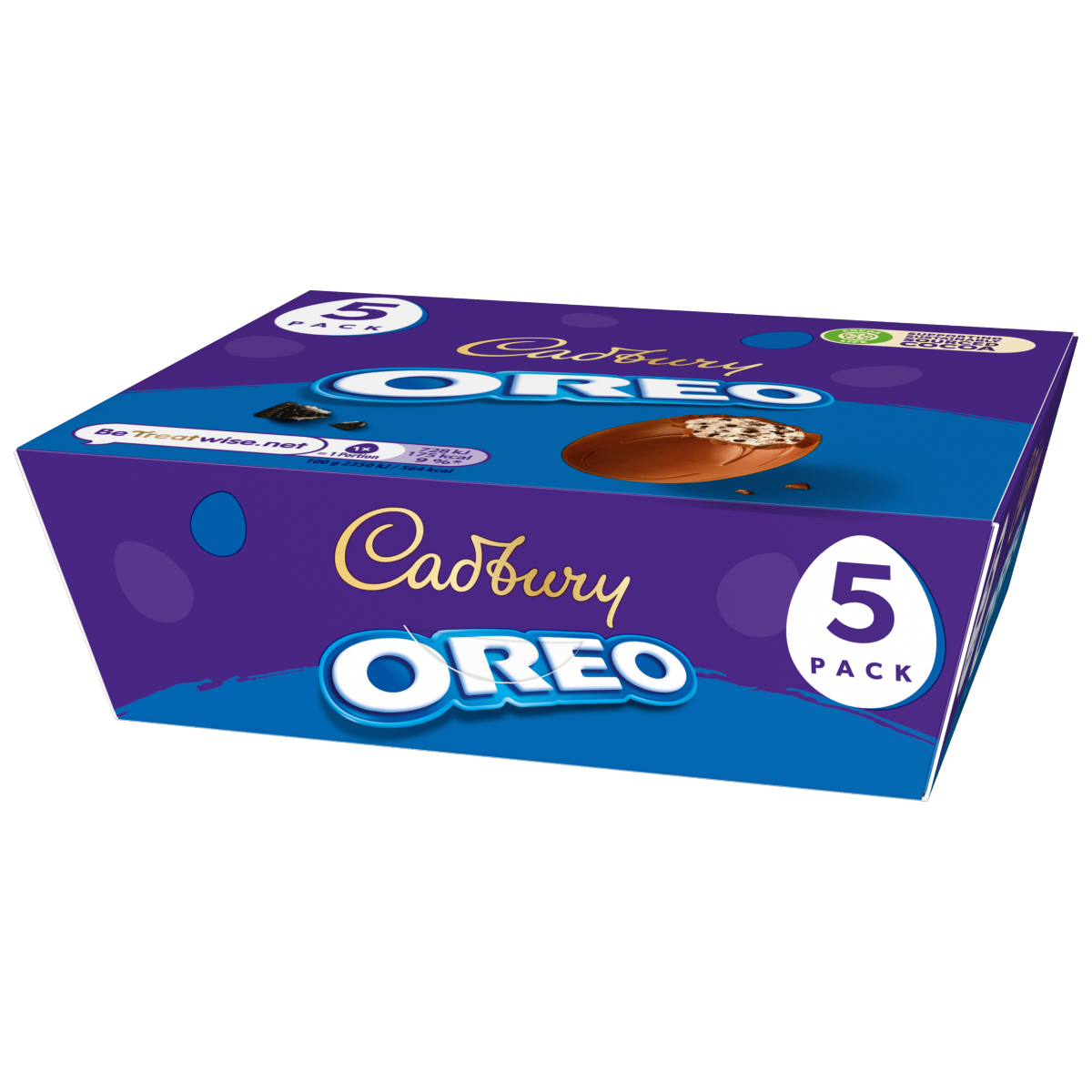 Cadbury Chocolate Oreo Eggs 5 Pack 155g (5 x 31g)