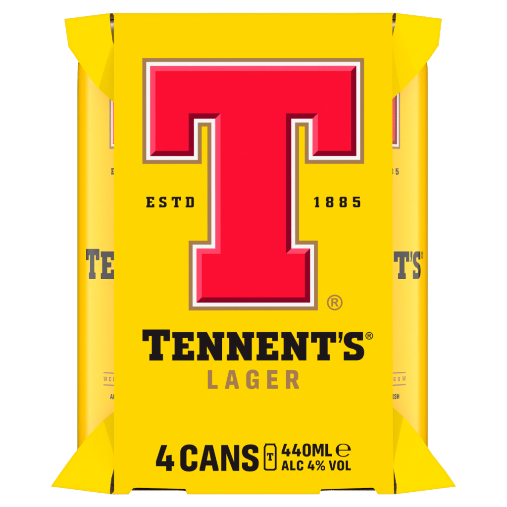 Tennent’s Lager 4 x 440ml