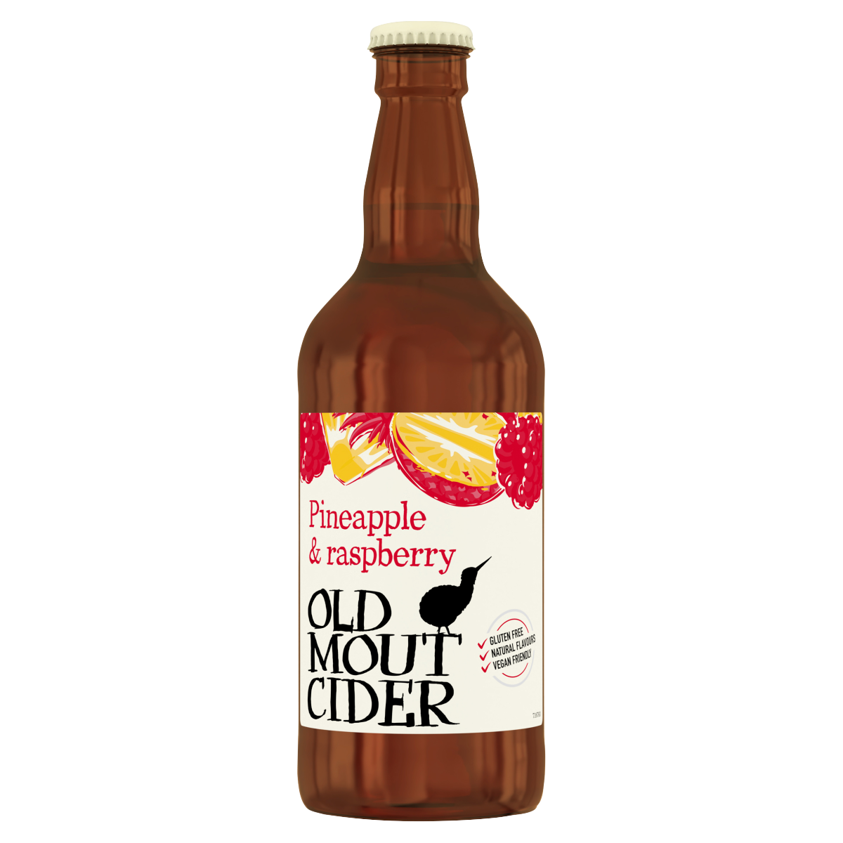 Old Mout Cider Pineapple & Raspberry Bottle 500ml