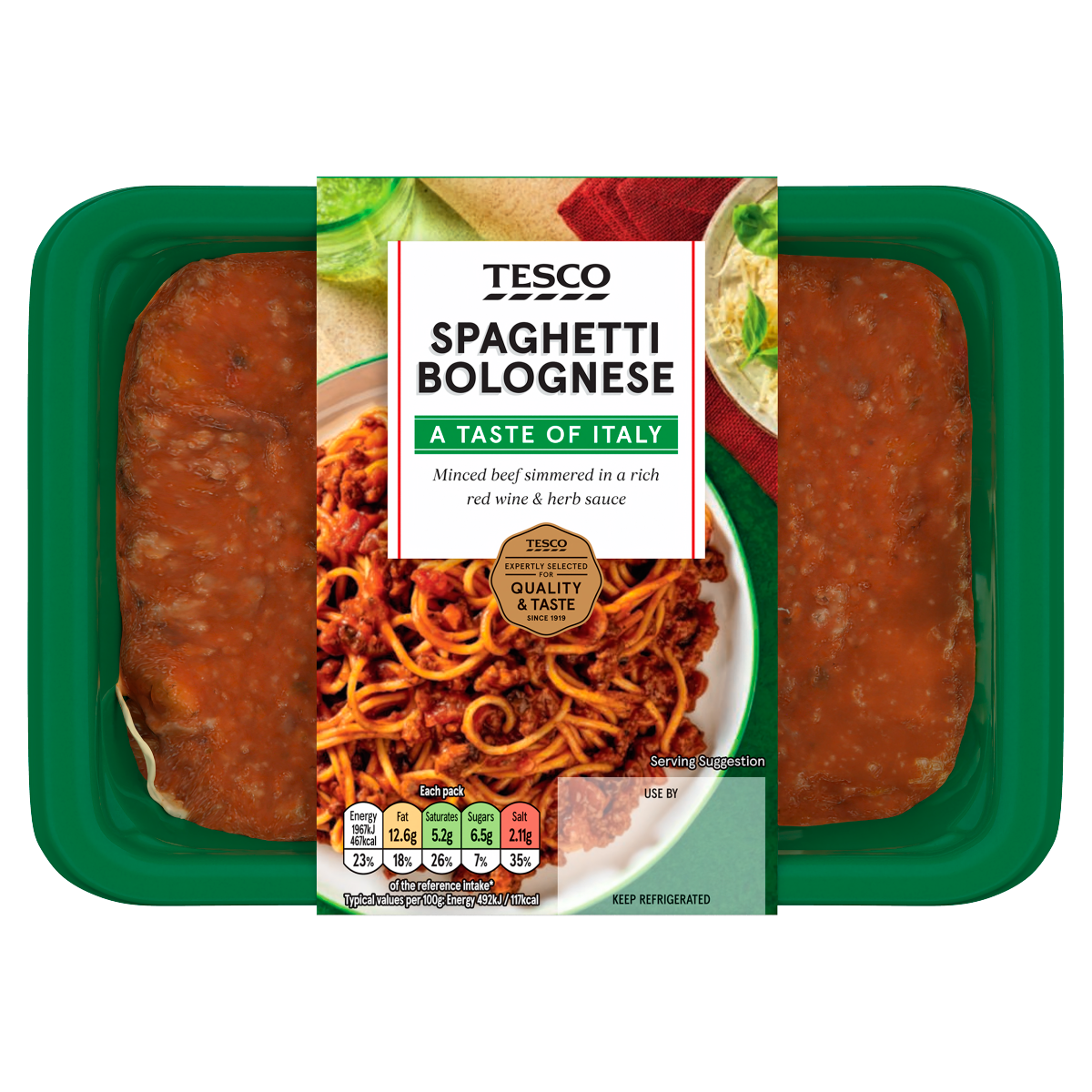 Tesco Spaghetti Bolognese 400g