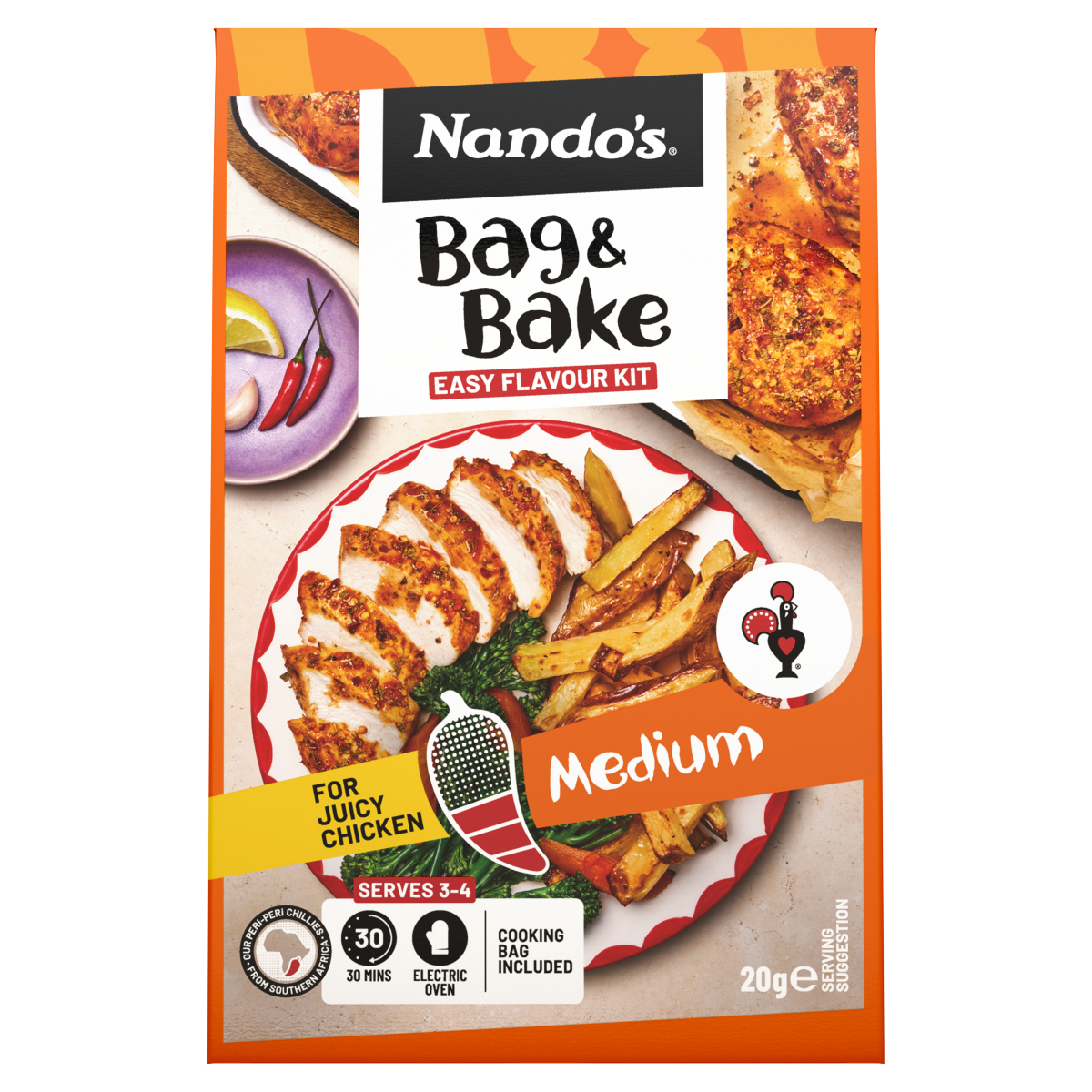 Nando’s Bag & Bake Medium 20g