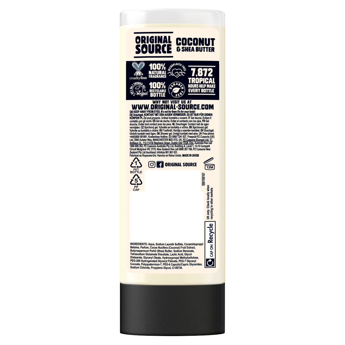 Original Source Coconut & Shea Butter Shower Gel 250ml