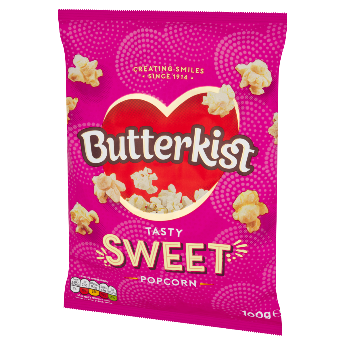 Butterkist Tasty Sweet Popcorn 100g