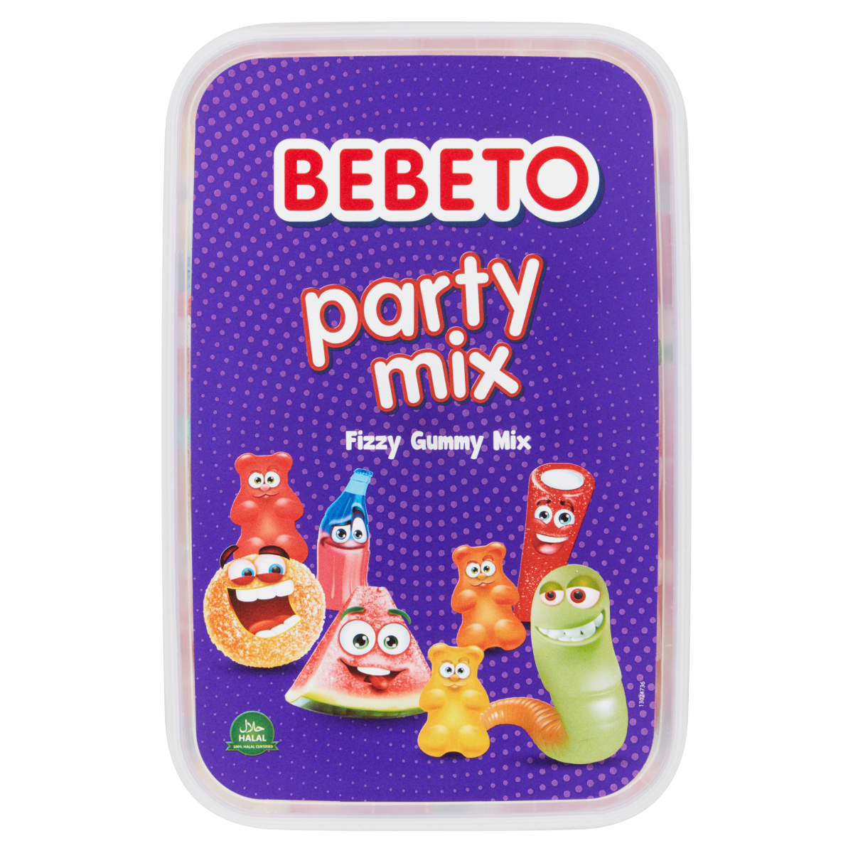 Bebeto Party Mix Fizzy Gummy Mix 400g
