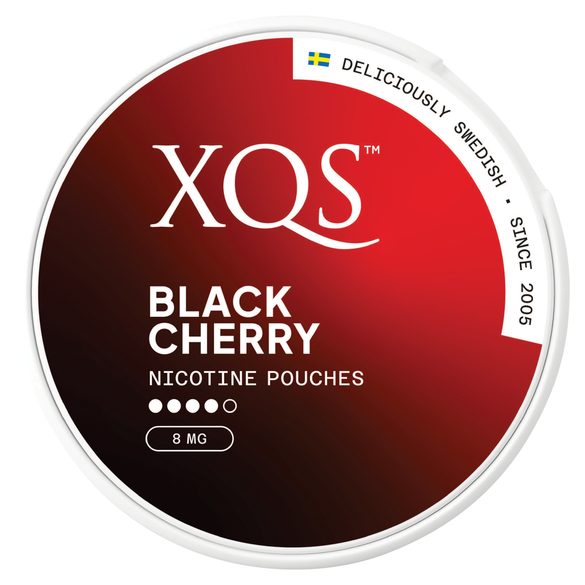 XQS 20 Black Cherry Nicotine Pouches 8mg