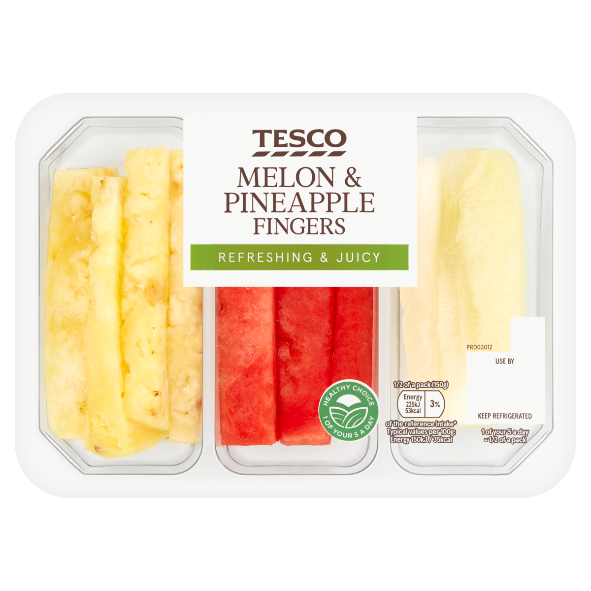 Tesco Melon & Pineapple Fingers 300g