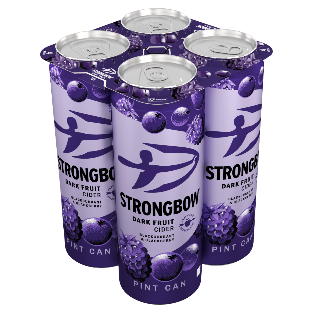 Strongbow Dark Fruit Cider Pint Can 568ml