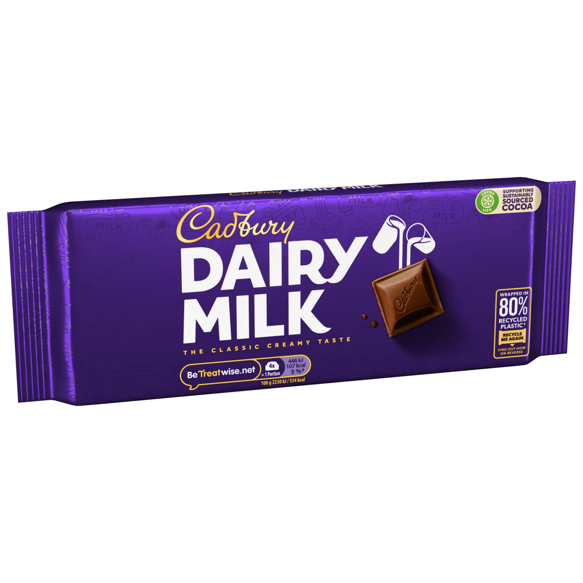 Cadbury Dairy Milk Chocolate Bar 180g