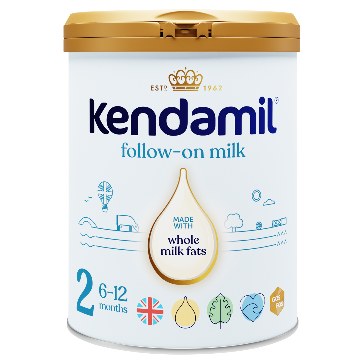 Kendamil Follow-on Milk 2 6-12 Months 800g