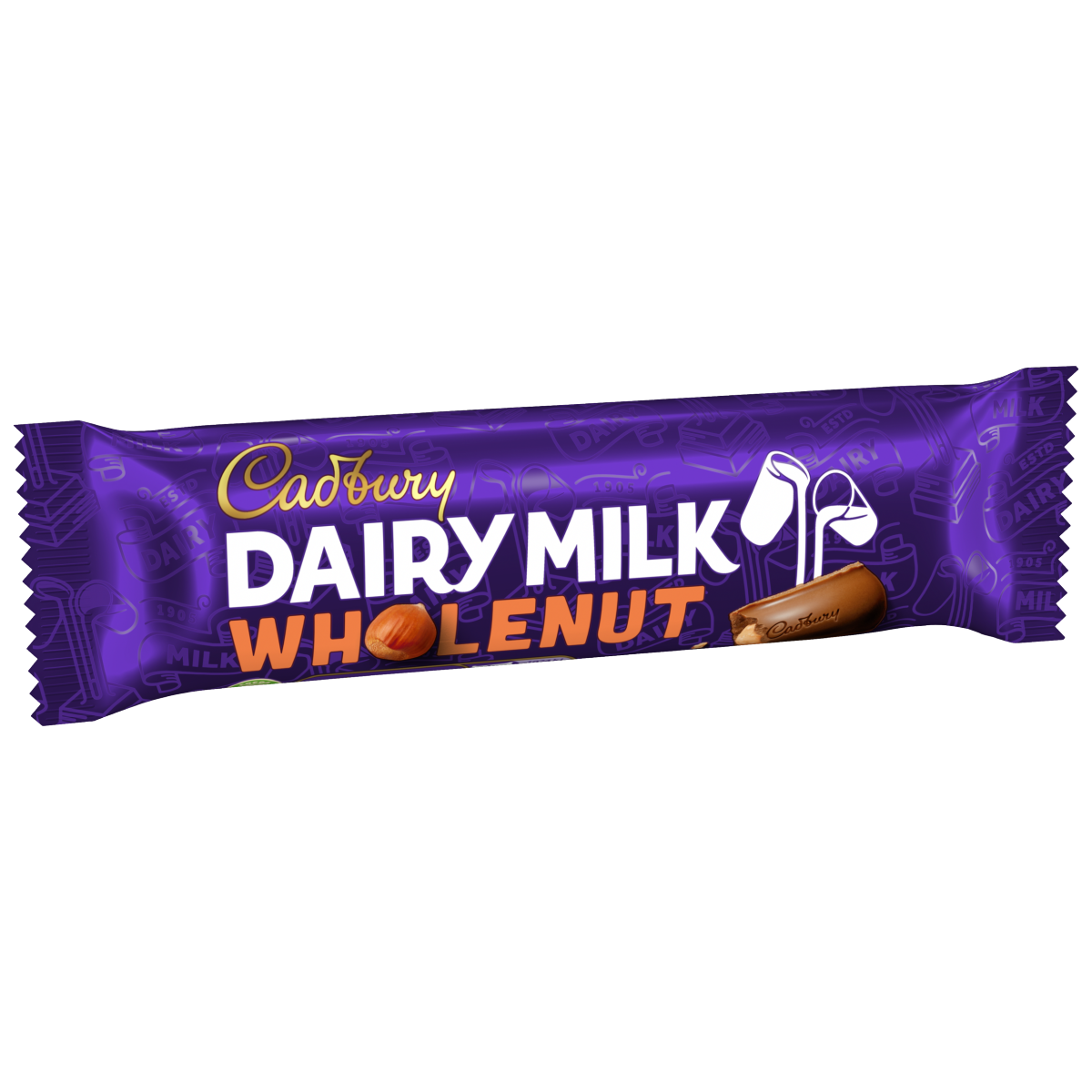 Cadbury Dairy Milk Wholenut Chocolate Bar 45 g