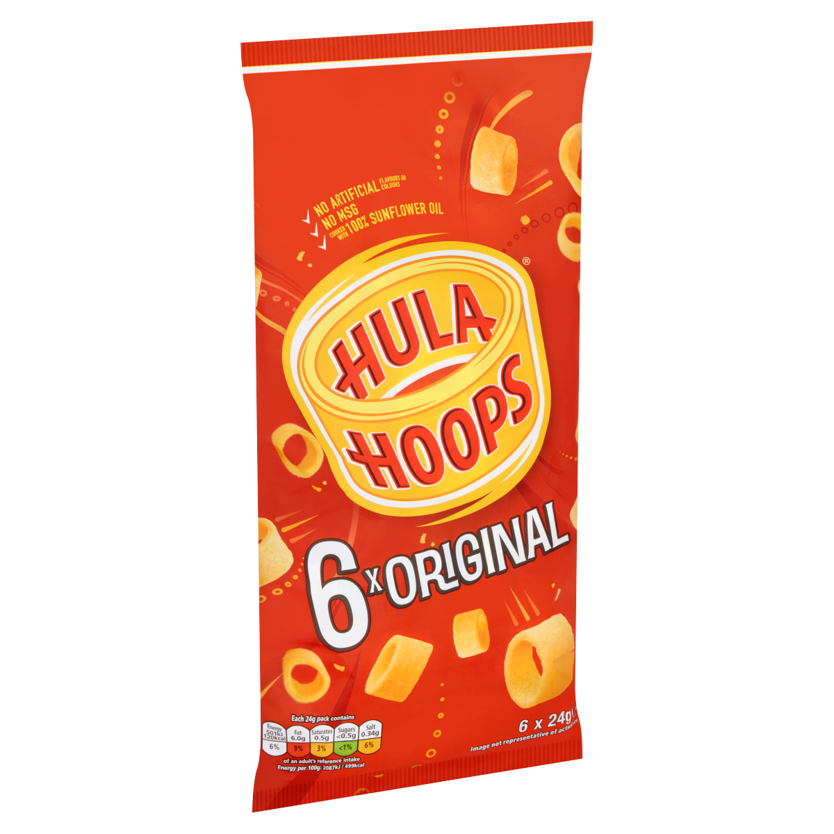 Hula Hoops Original 6 x 24g