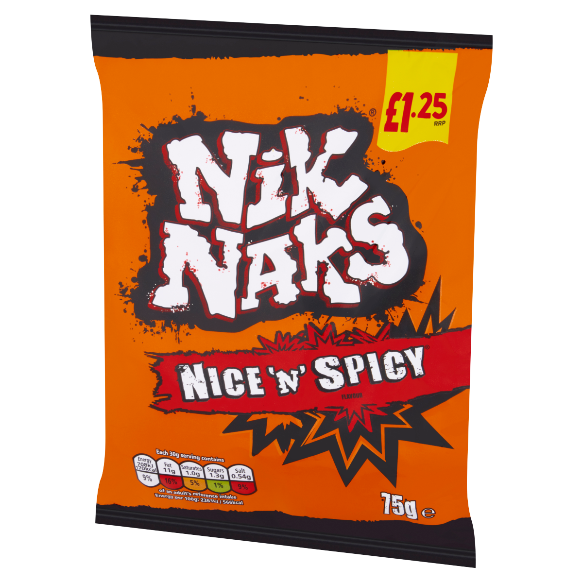 Nik Naks Nice ‘N’ Spicy Flavour 75g