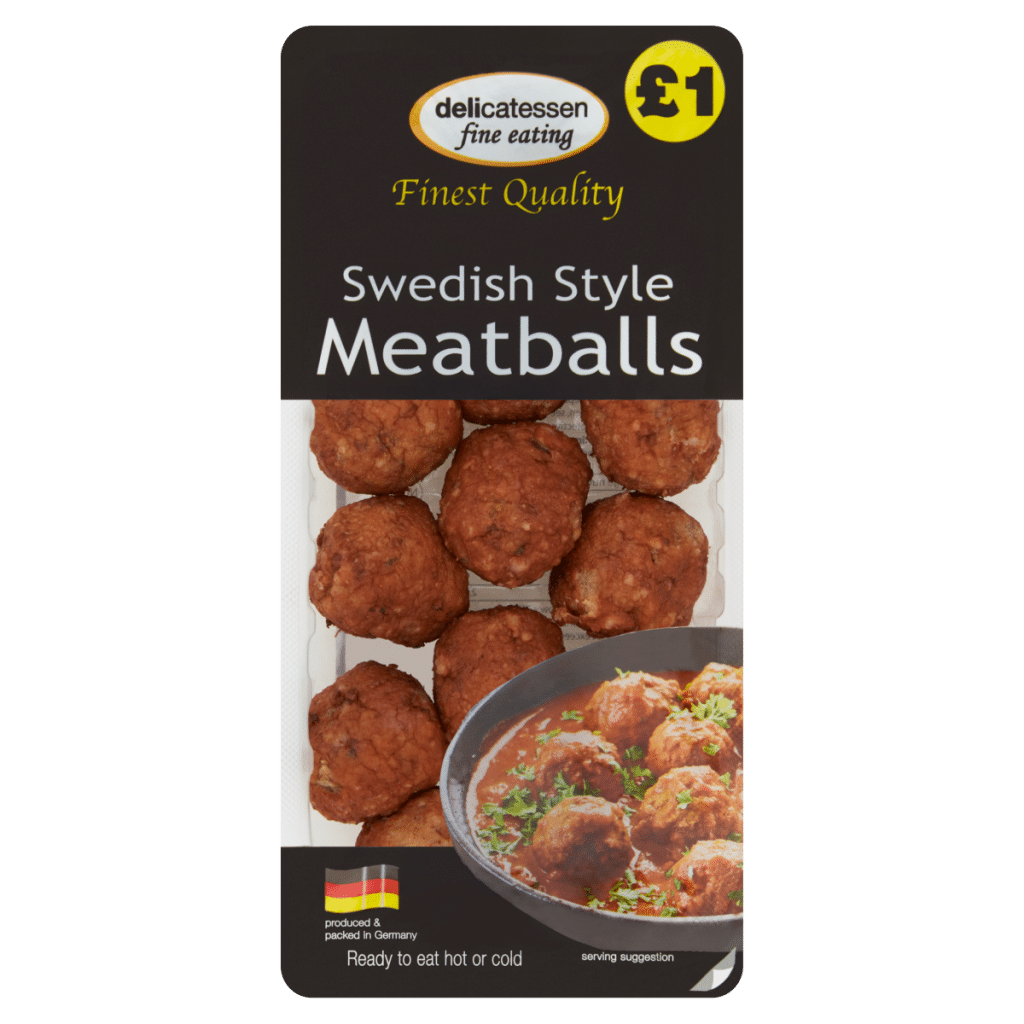 Delicatessen Fine Eating Swedish Style Meatballs 200g