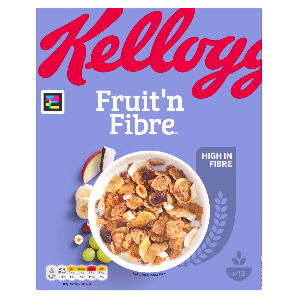 Kellogg’s Fruit ‘n Fibre 500g