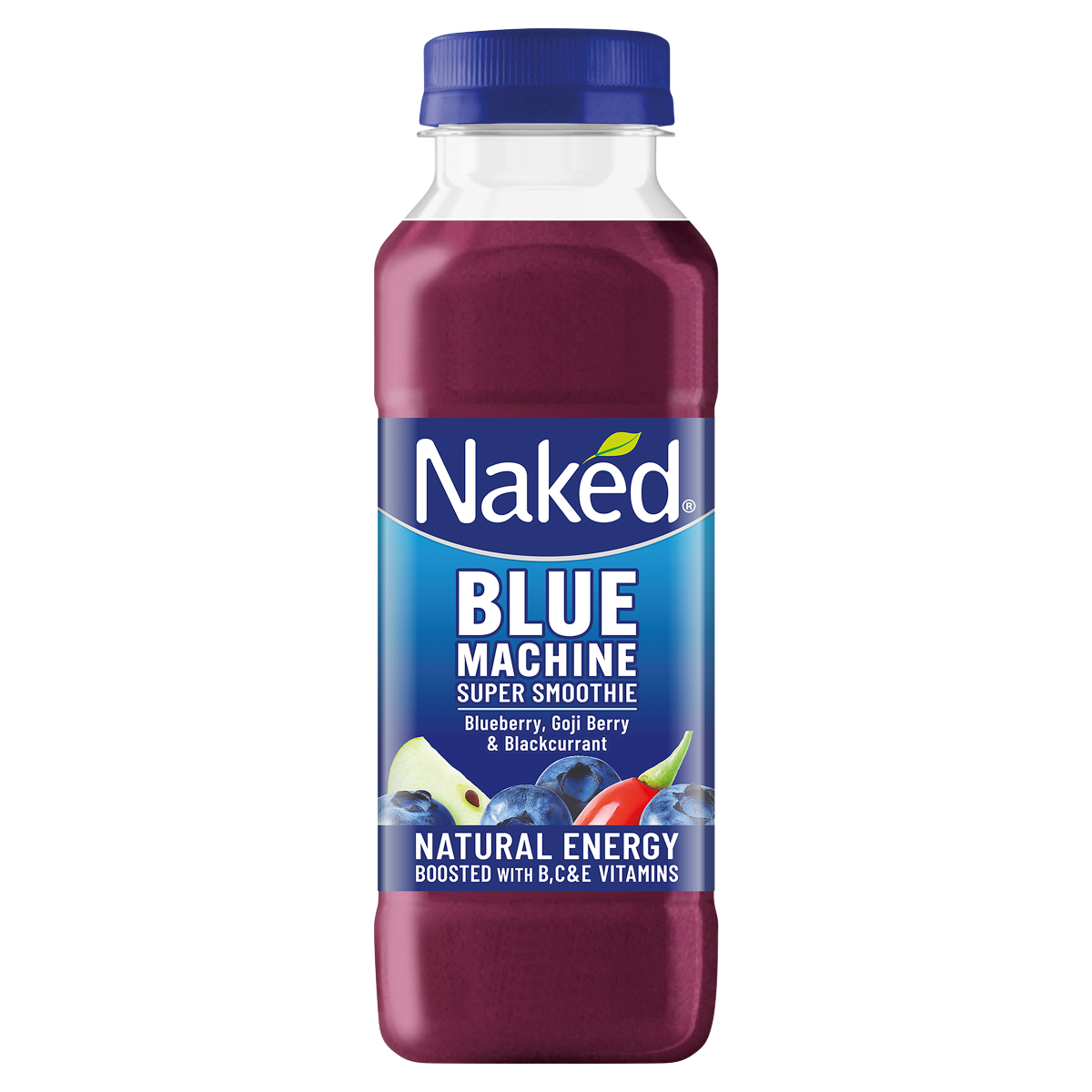 Naked Blue Machine Super Smoothie Blueberry, Goji Berry & Blackcurrant 300ml