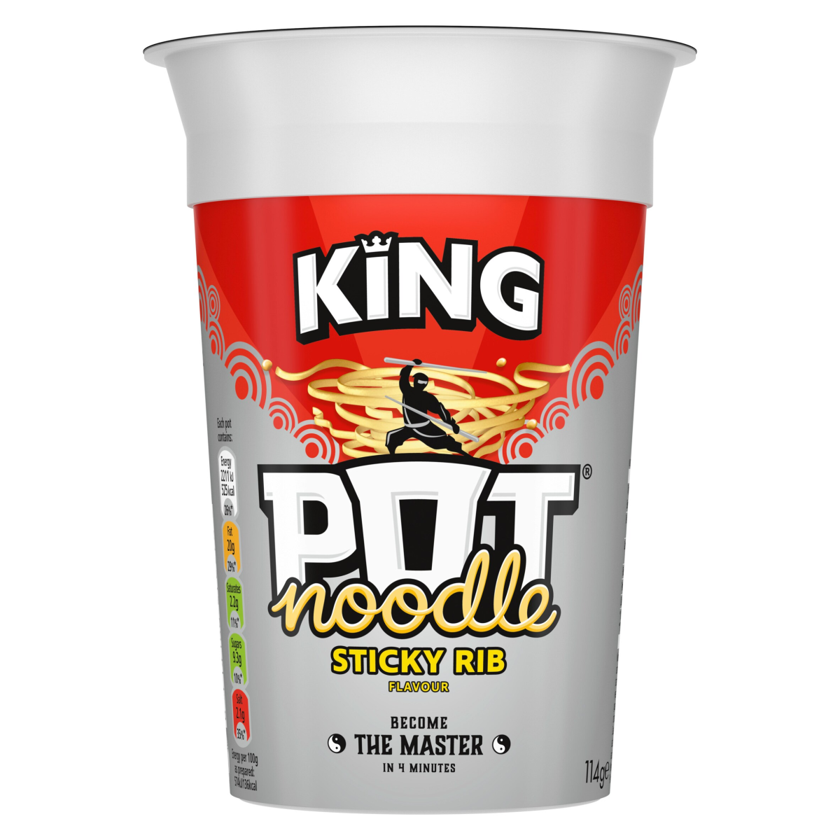 Pot Noodle Sticky Rib King 114 g